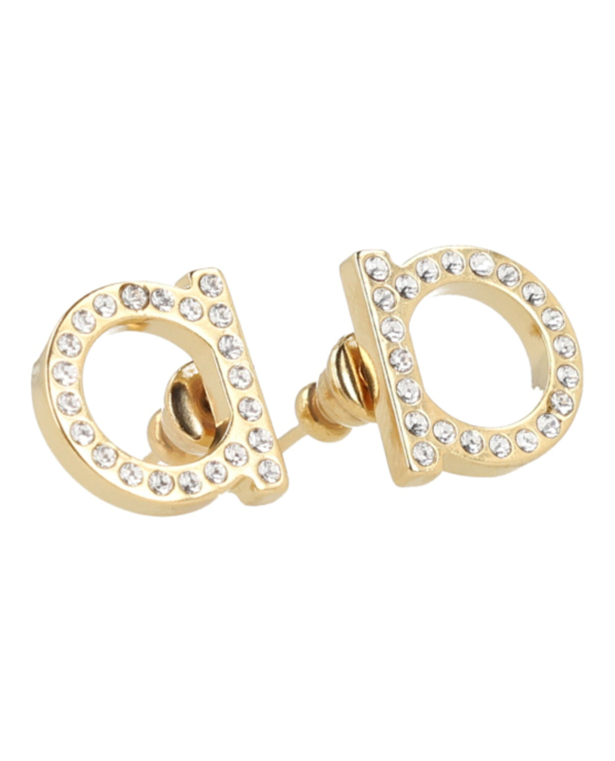 Crystal-Embellished Bijoux Earrings