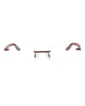 Square-Frame Metal Optical Frames