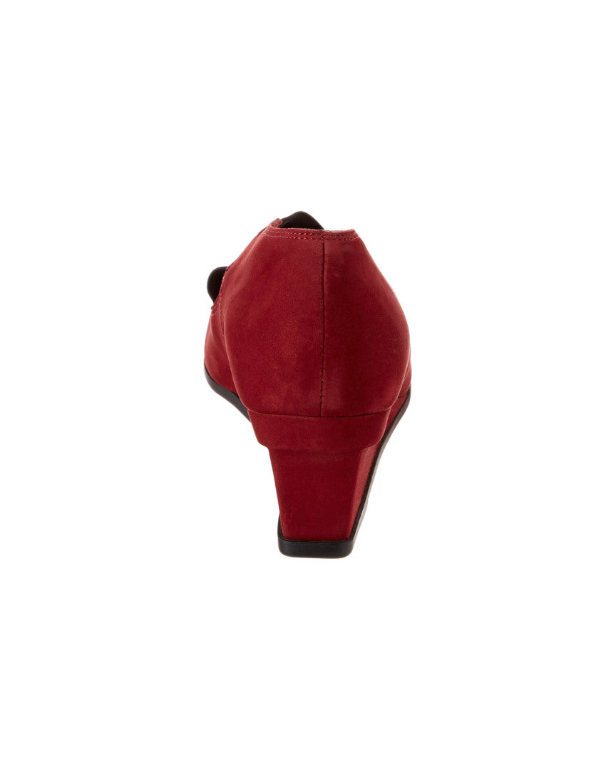 Arche Petty Suede Wedge Pump