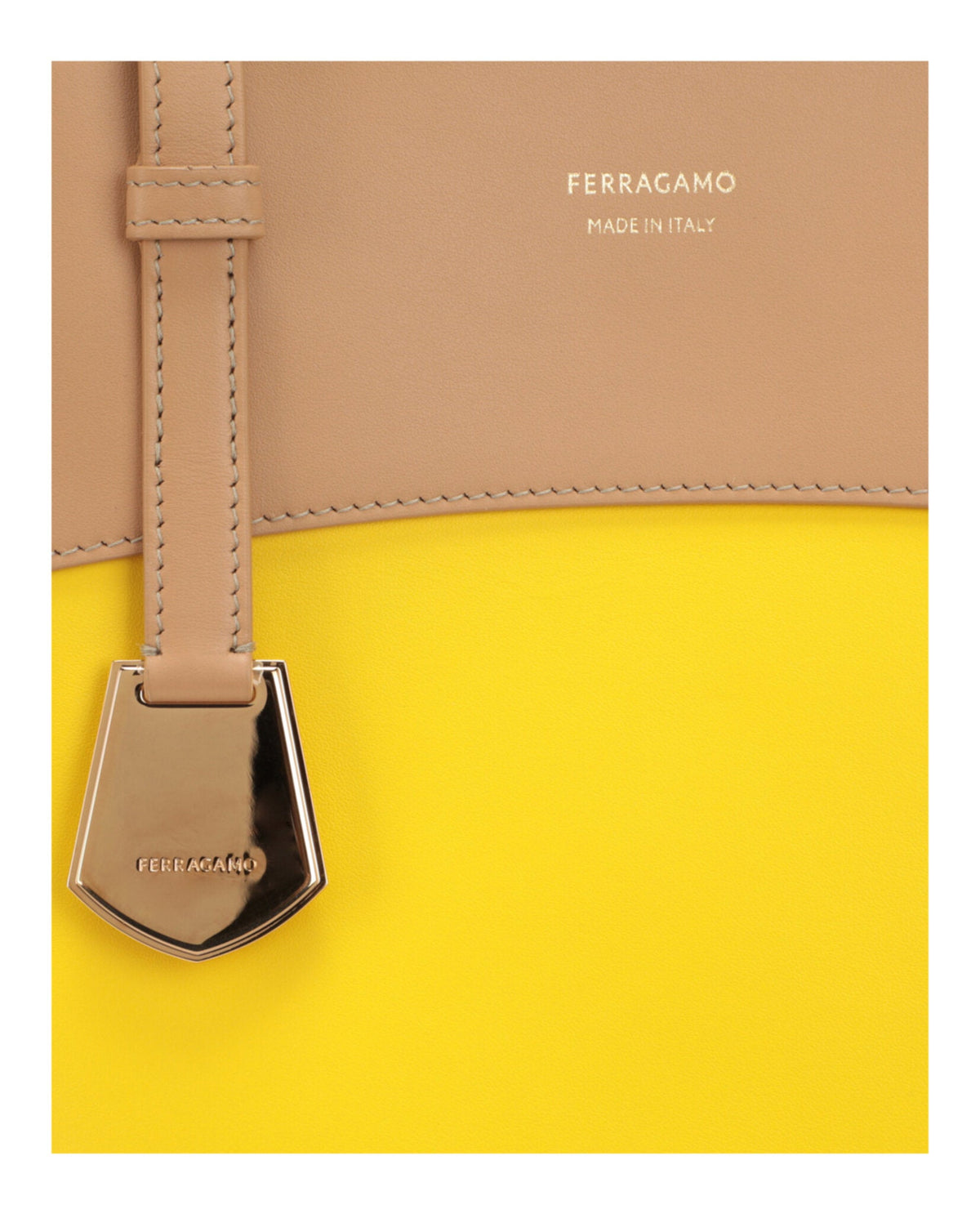 Charming Meduim Leather Tote Bag