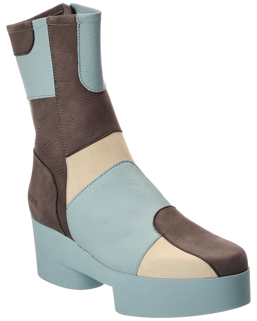 Arche Sixxya Leather Platform Boot