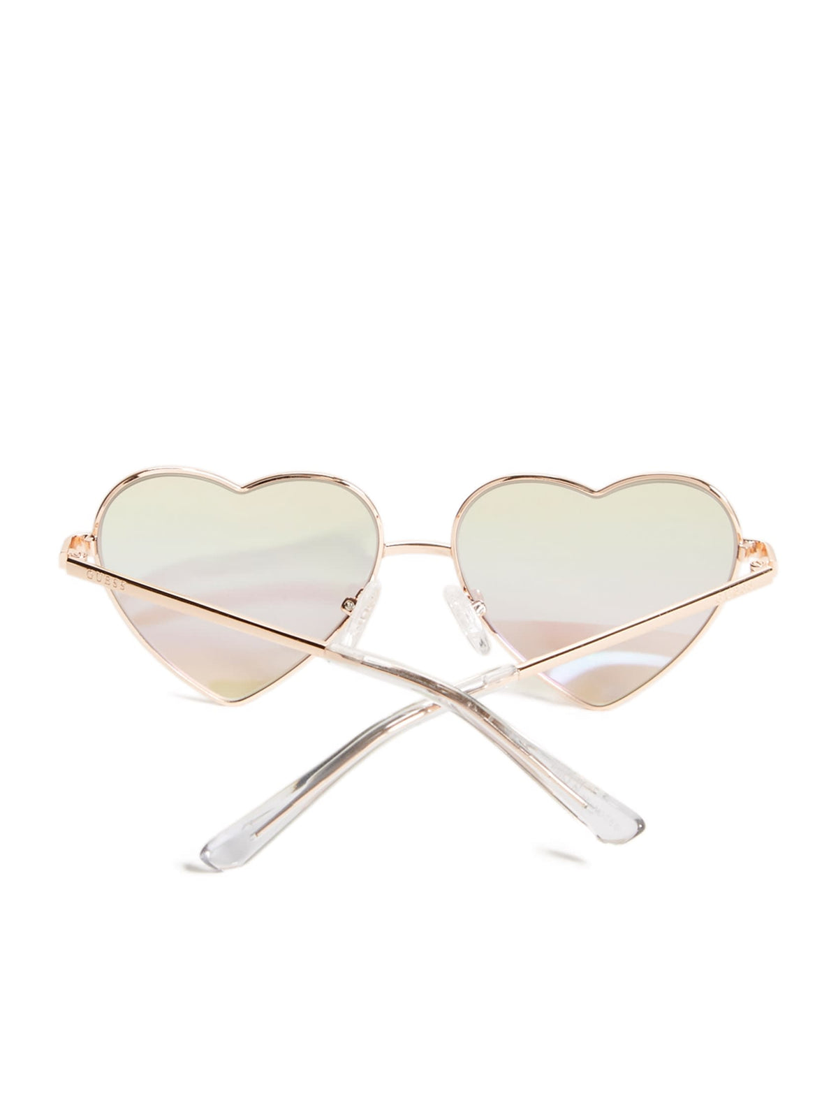 Girl's Pink Heart Sunglasses