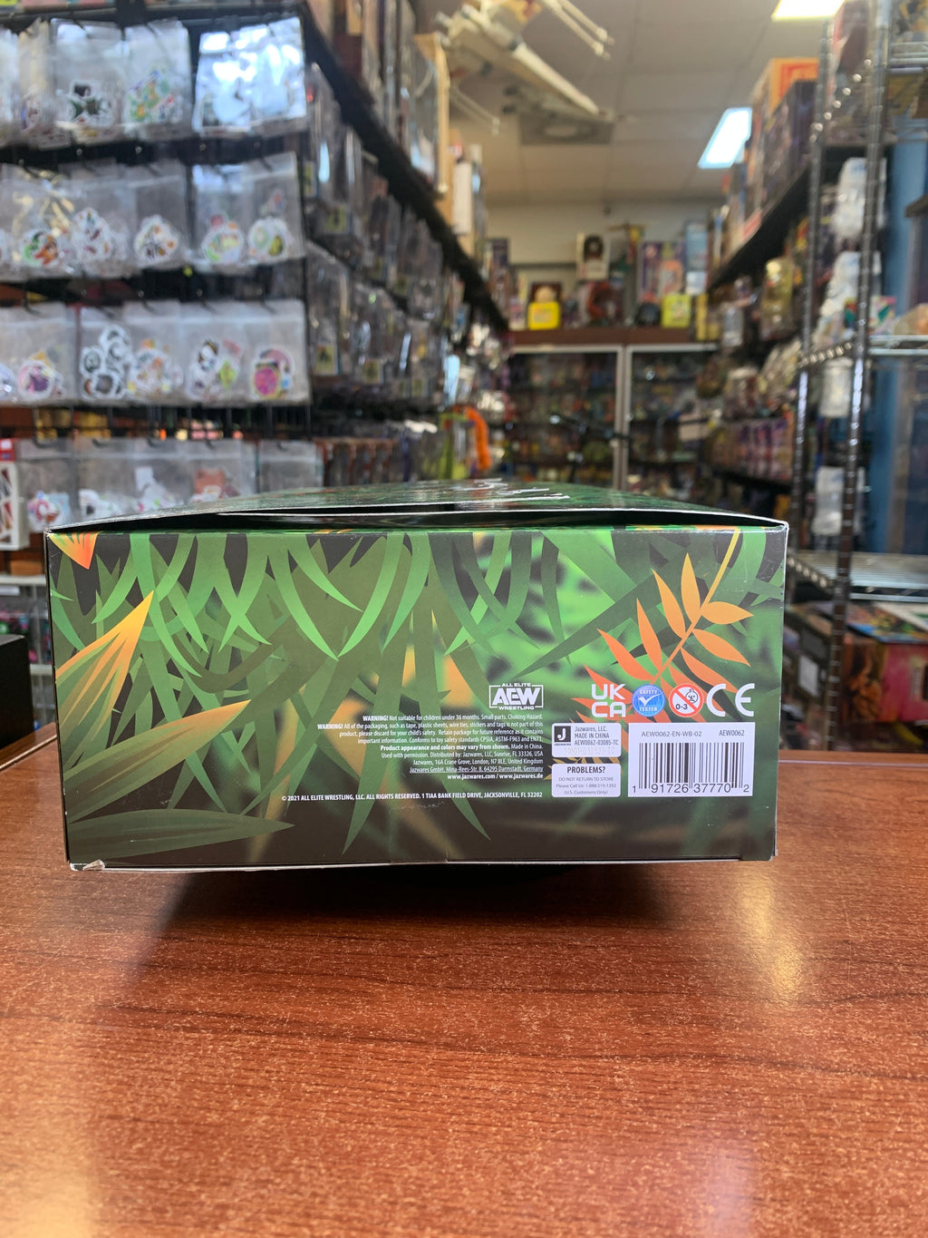 Jungle Boy & Luchasaurus #36 Jurassic Express (All Elite Wrestling AEW, Jazwares) **SEALED**