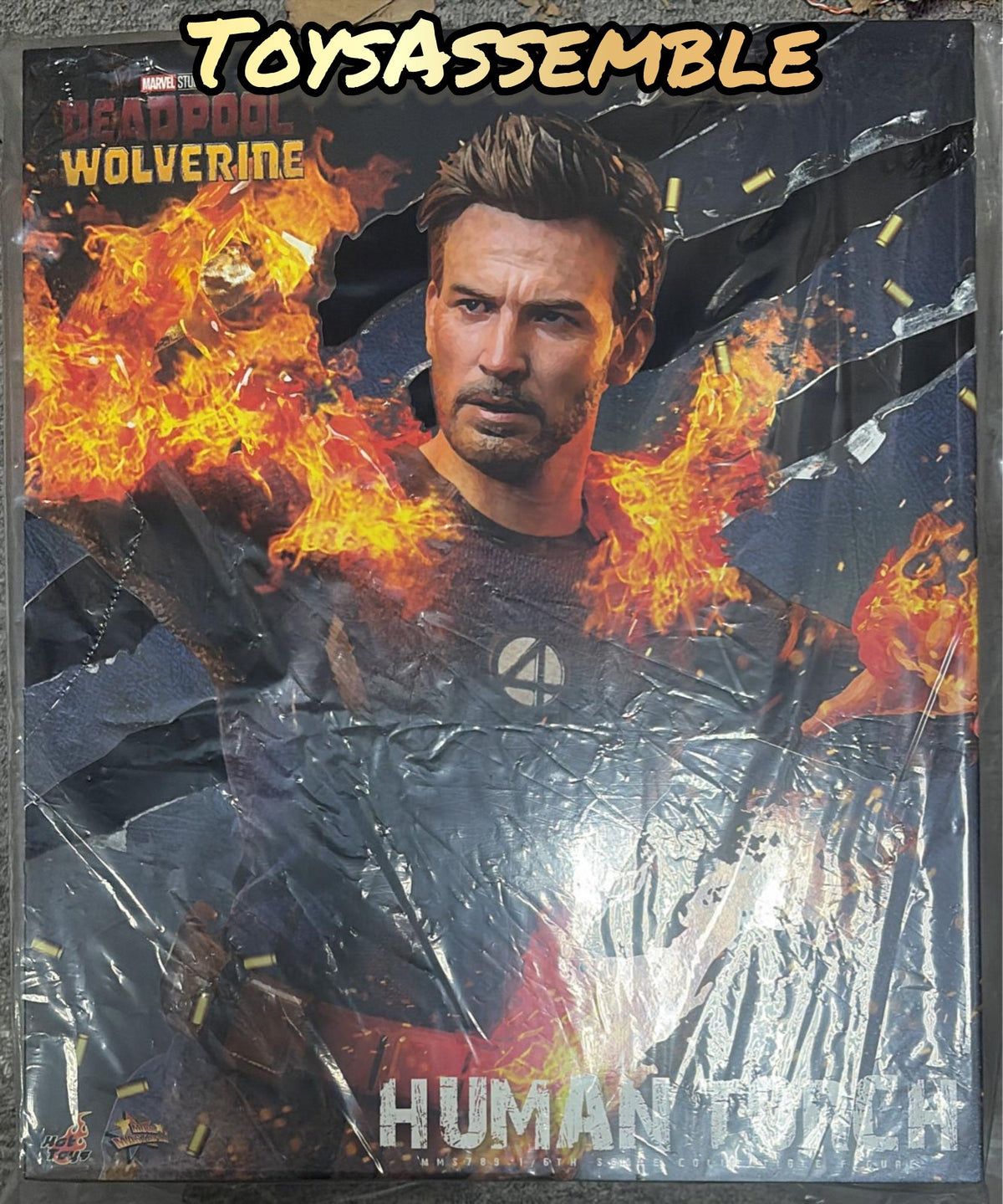 READY🔥Hot Toys MMS789 Deadpool & Wolverine 1/6th scale Human Torch Collectible Figure
