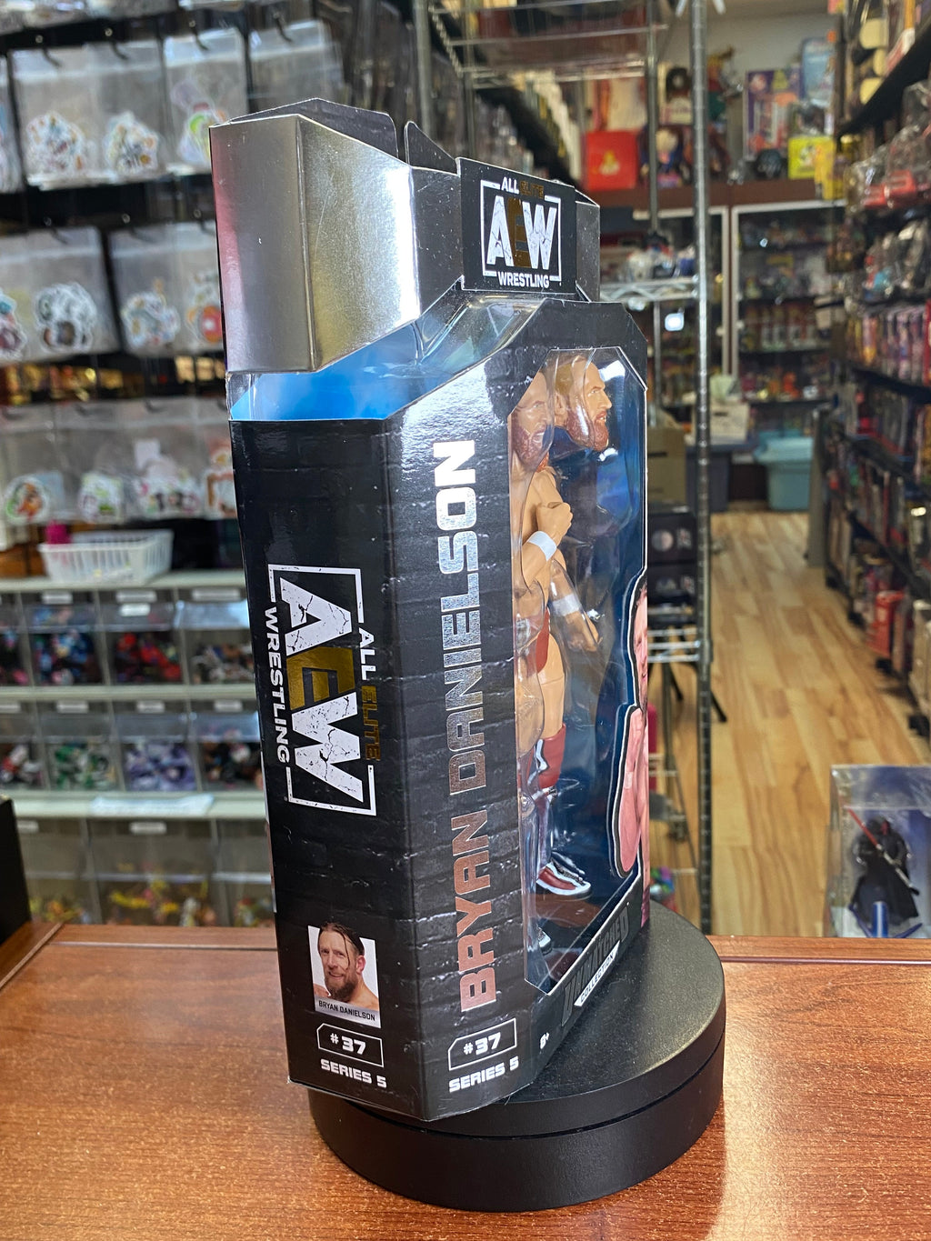 Bryan Danielson #37 (AEW Unmatched Collection, Jazwares) SEALED