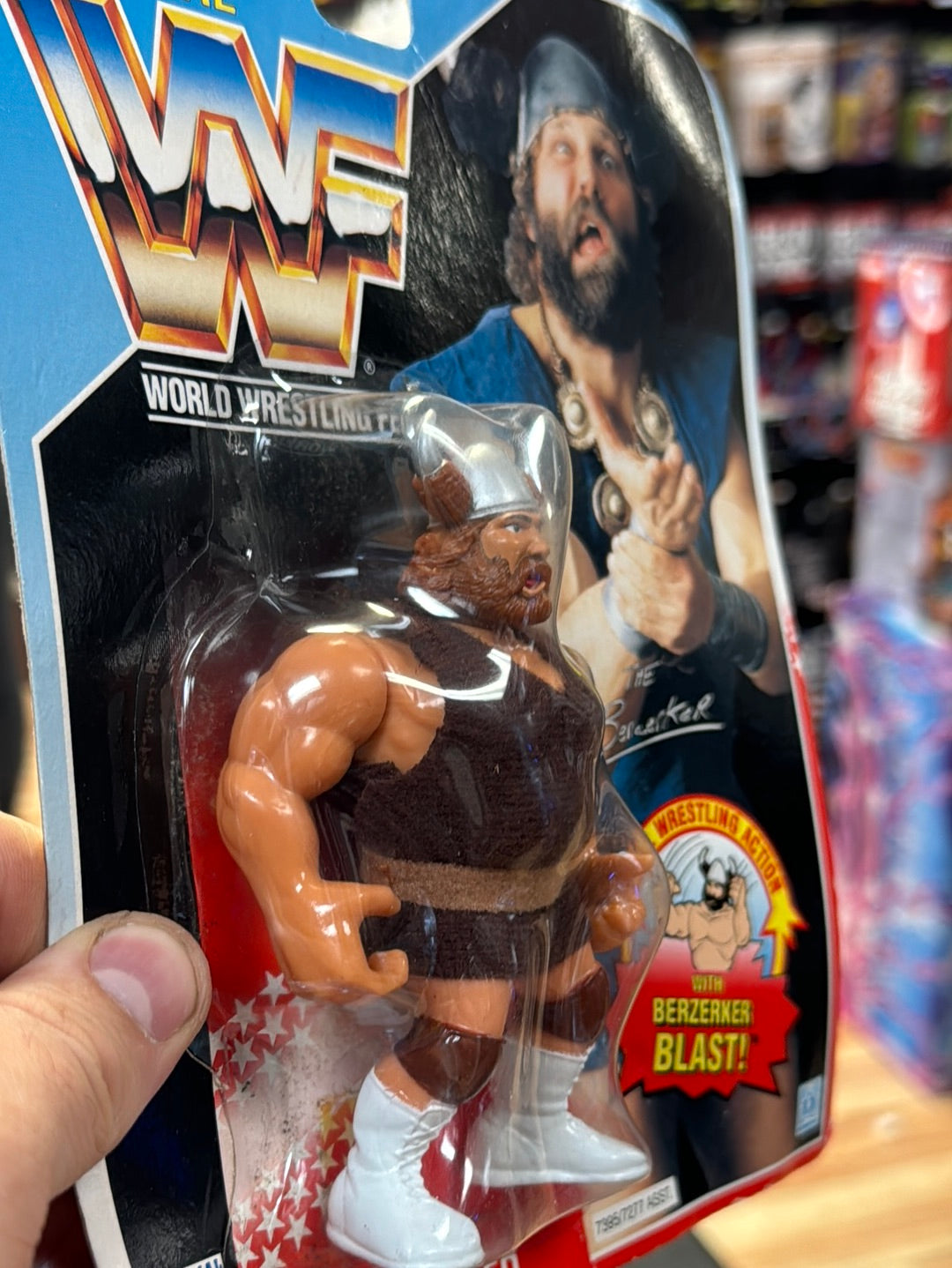 Berserker 1349 (Vintage WWE WWF, Hasbro) Sealed