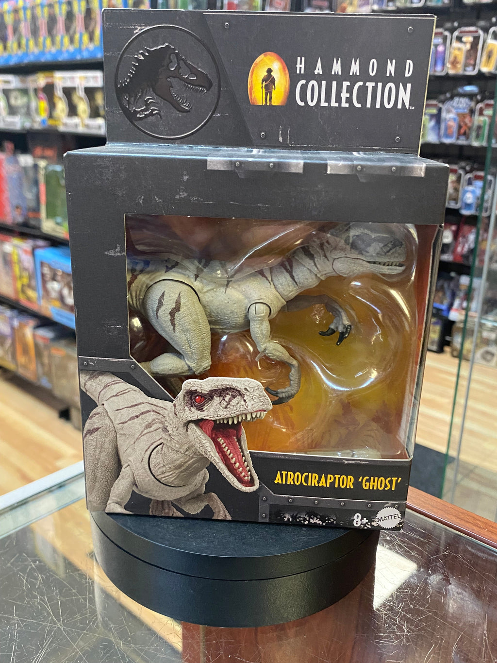 Atrociraptor Ghost (Jurassic Park Hammond Collection, Mattel) SEALED