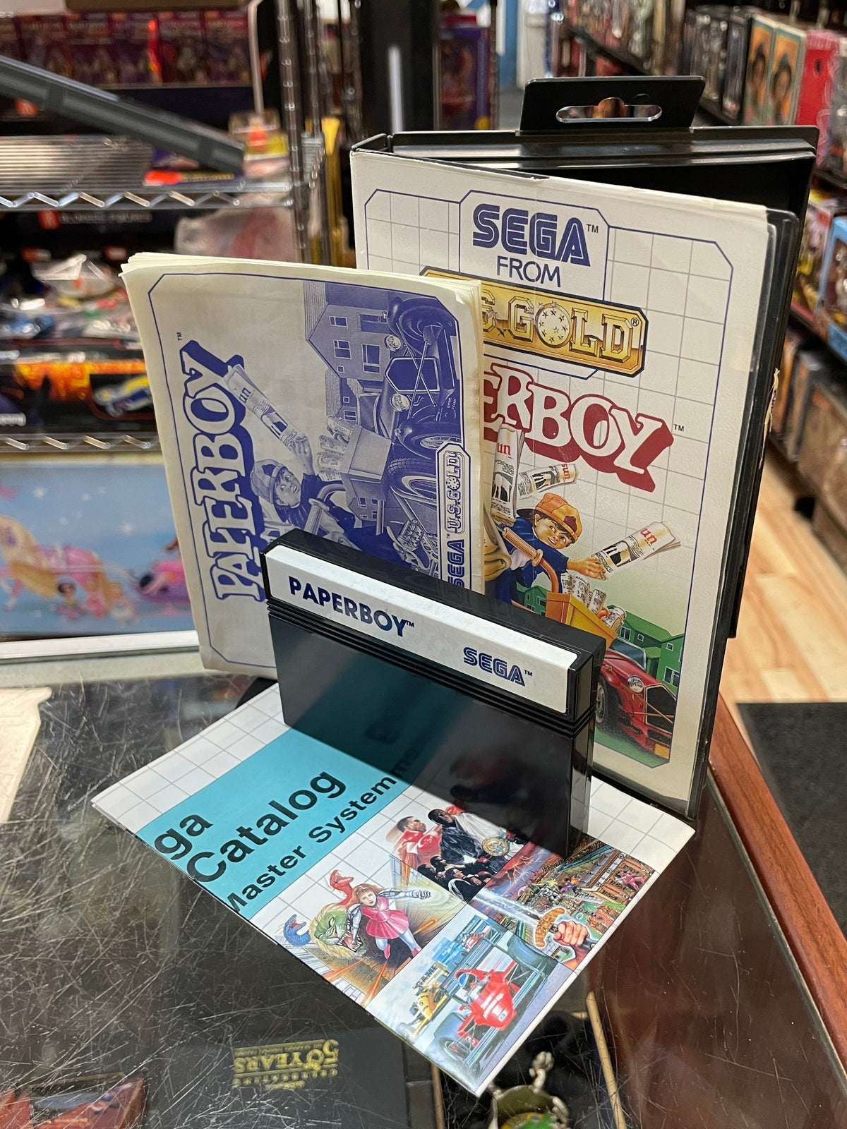 Paperboy UK (SEGA Master System SMS, Video Games) **COMPLETE**