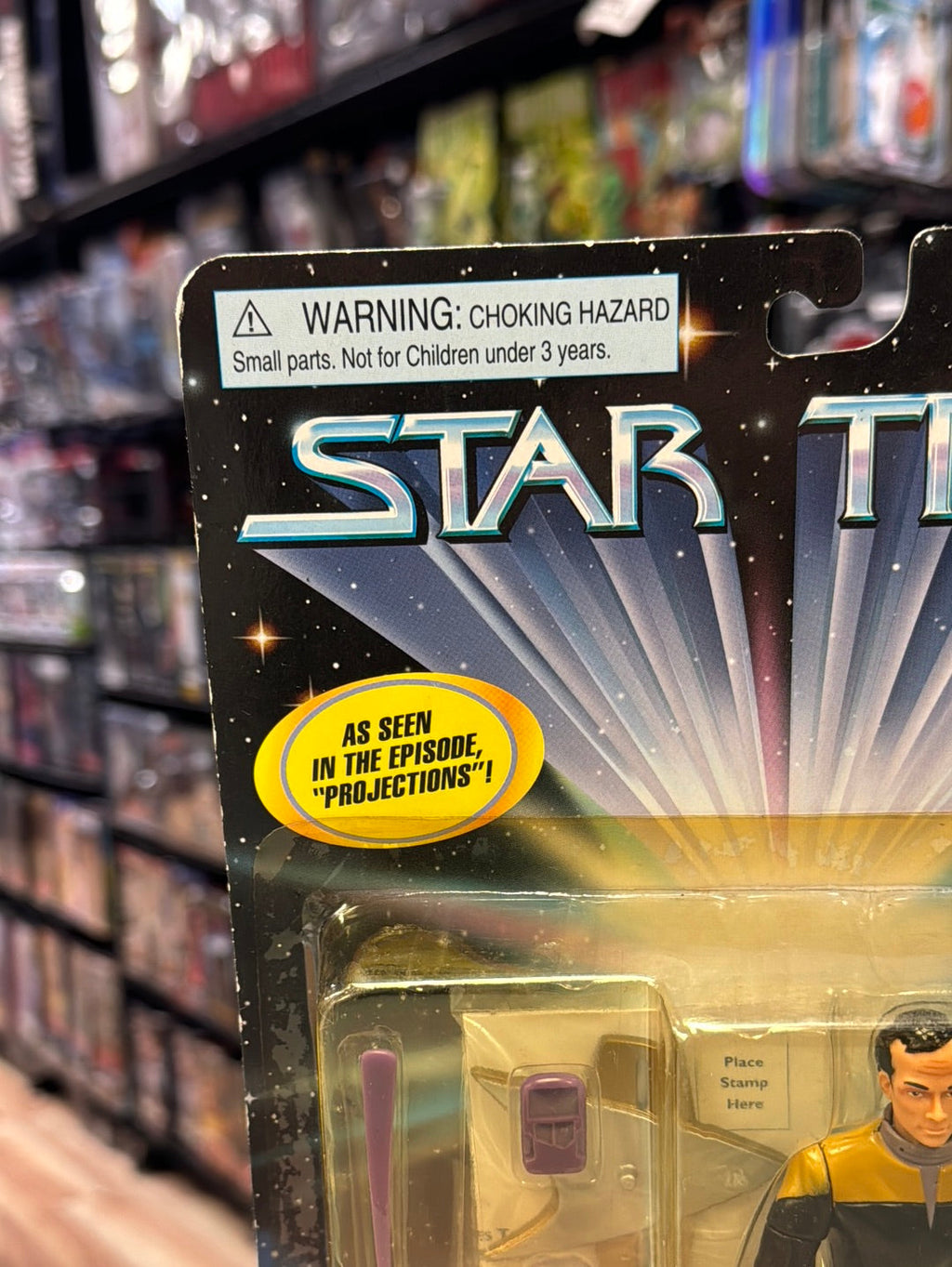 LT Reginald Barclay LE 3,000 (Vintage Star Trek, Playmates) SEALED