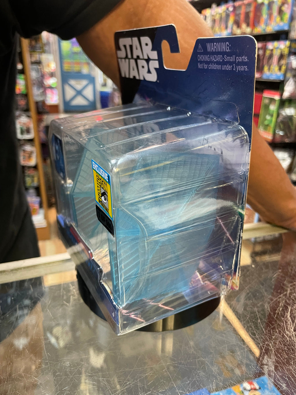 Tie Fighter LE001 -SDCC Exclusive 1/500- (Star Wars Micro Galaxy Squadron, Jazwares) **OPEN**