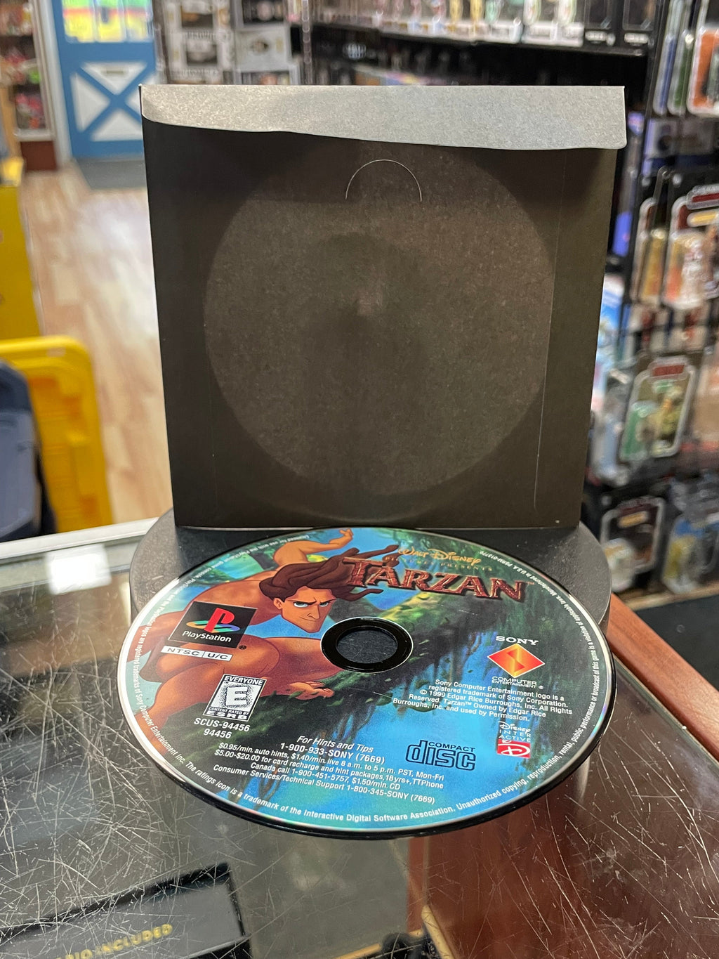Disney Tarzan (Sony Playstation PS1, Video Games) **TESTED**