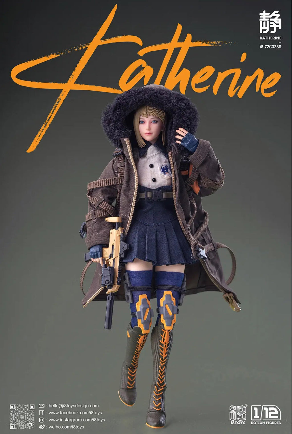 SERENE HOUND 1/12 Series i8-72C323S Katherine Deluxe Version by i8TOYS