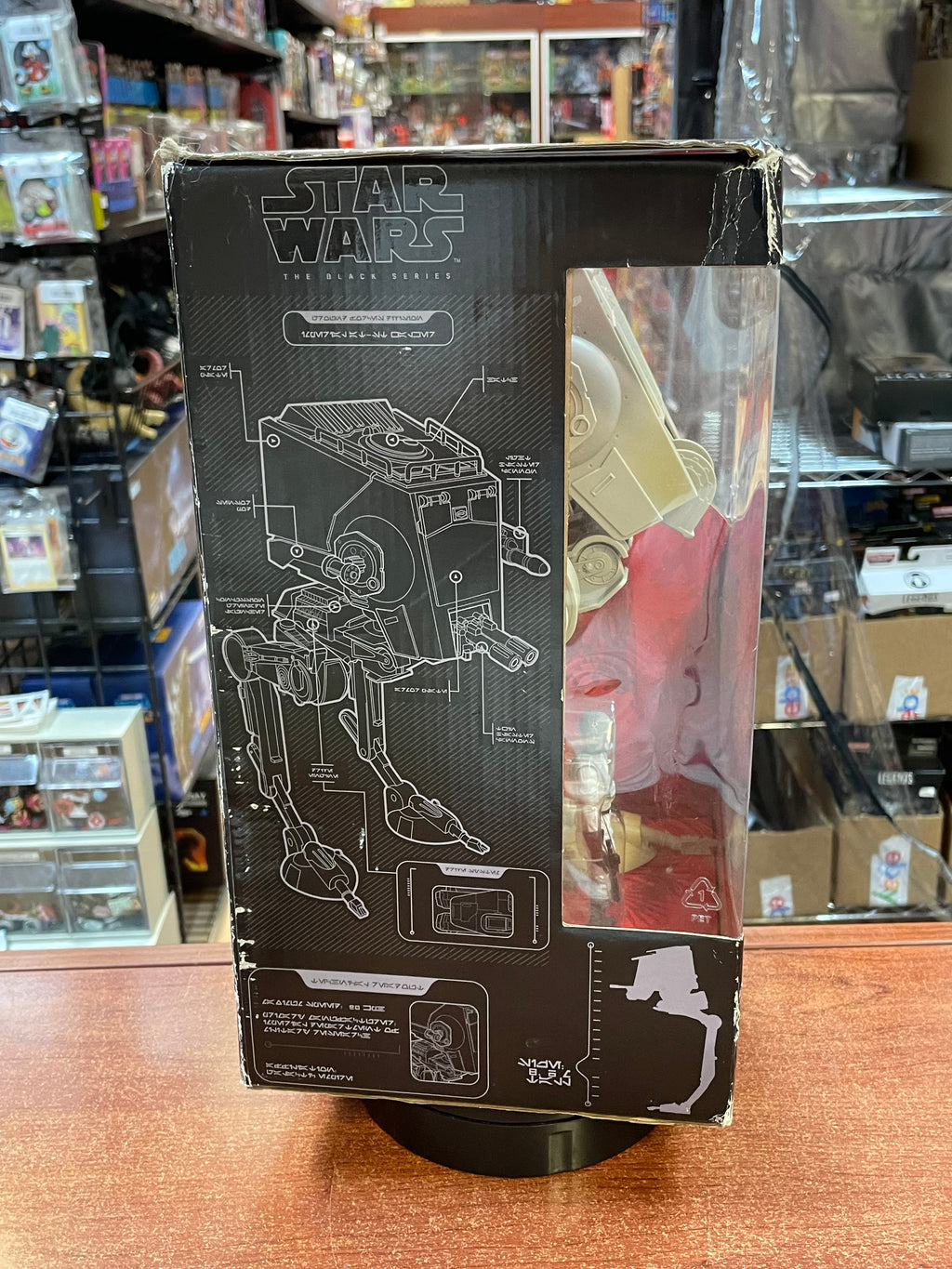 Imperial AT-ST Walker & Driver (Star Wars The Black Series, Hasbro) SEALED