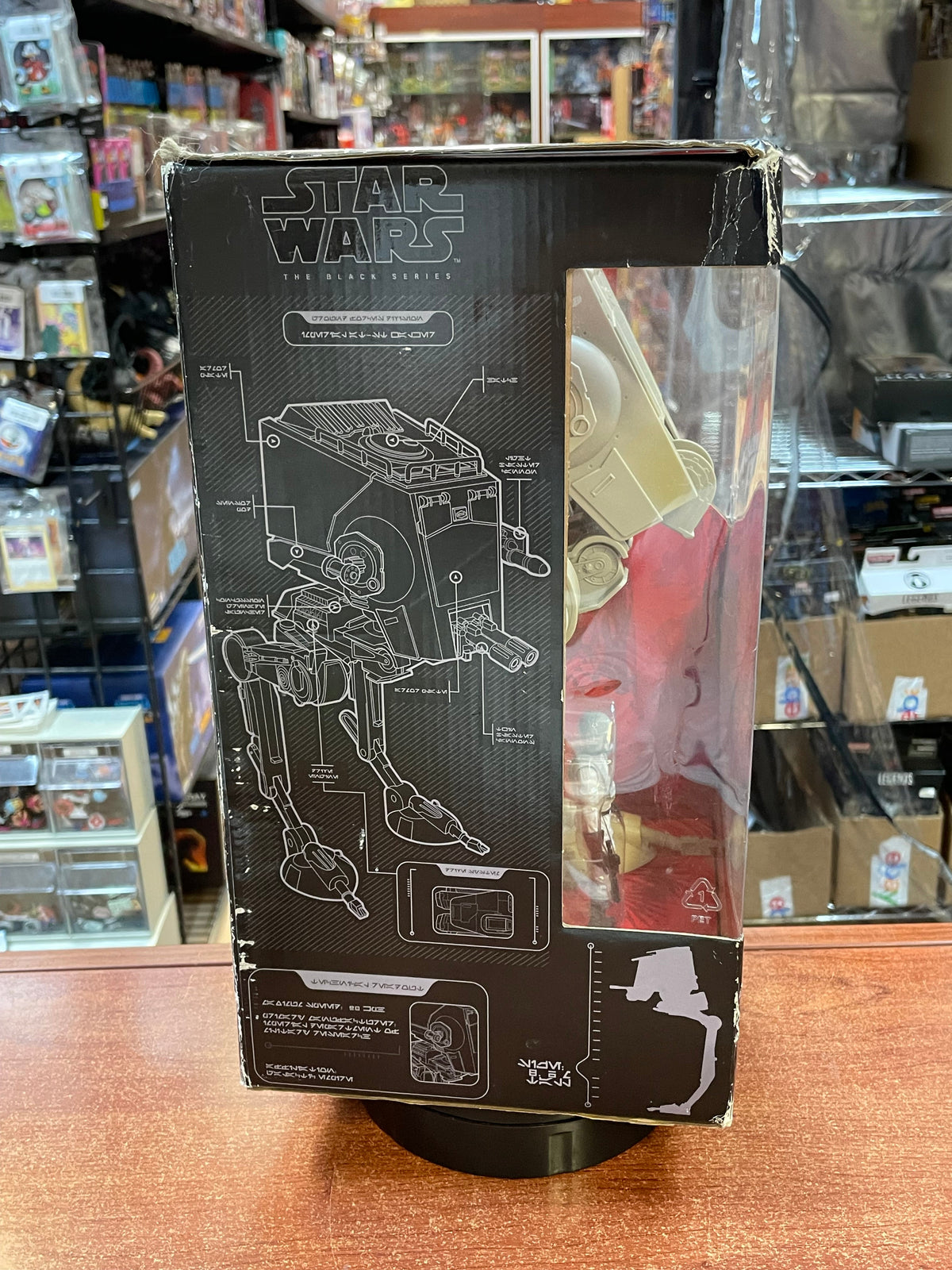 Imperial AT-ST Walker & Driver (Star Wars The Black Series, Hasbro) SEALED