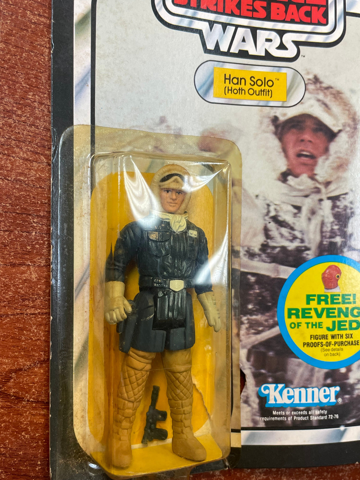 Hoth Han Solo -No Pop (Vintage Star Wars, Kenner) **NEW**
