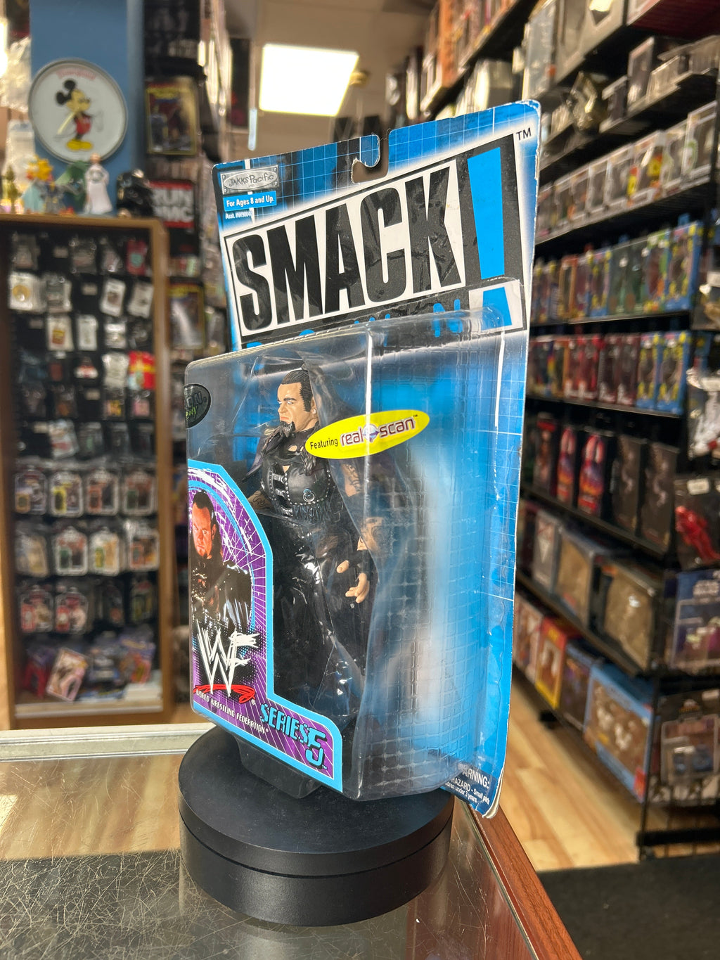 Undertaker -Titan Tron Smackdown- (Vintage WWE, Jakks) **SEALED**