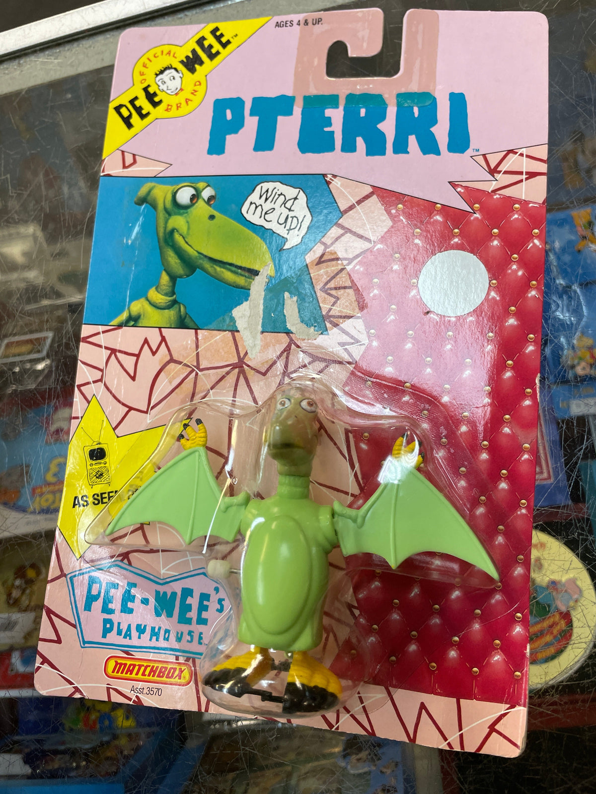 Pterri (Vintage Pee-Wee’s Playhouse, Matchbox)