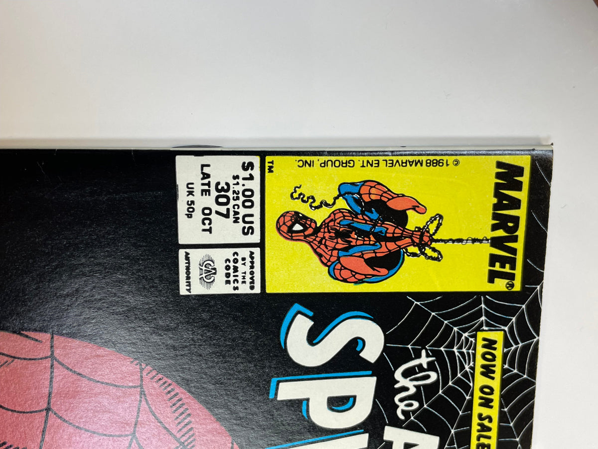 Amazing Spider-Man #307 -McFarlane CHameleon- (Marvel, Comics)