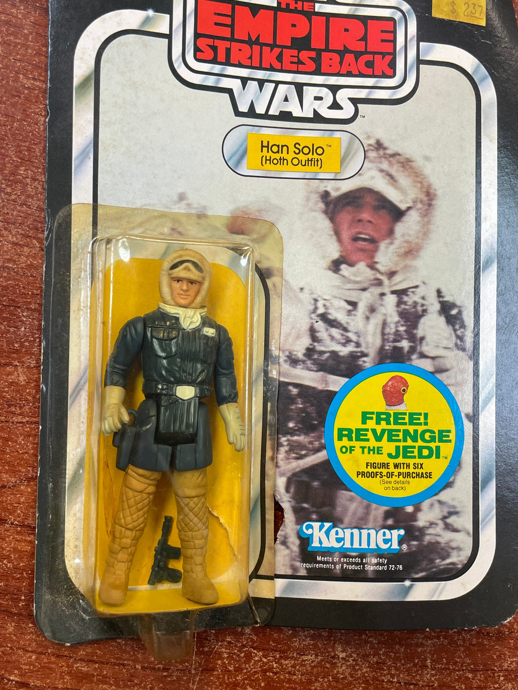 Hoth Han Solo -No Pop (Vintage Star Wars, Kenner) **NEW**