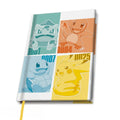 Pokémon Kanto Starters A5 Notebook