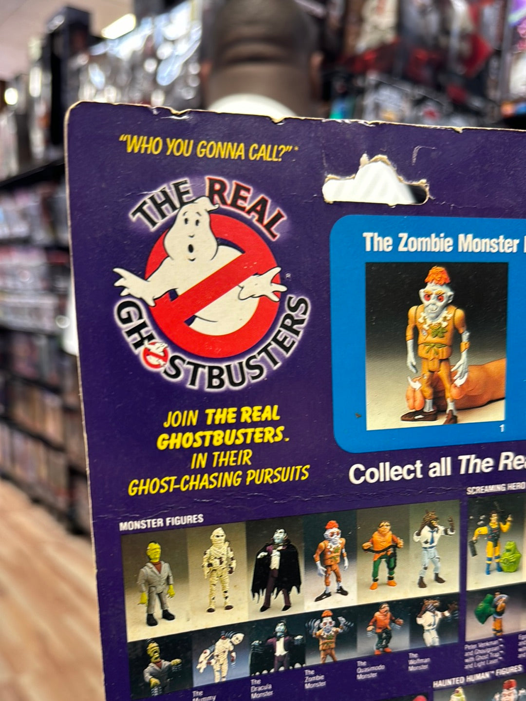 Zombie Monster 1398 (Vintage Ghostbusters, Kenner) SEALED