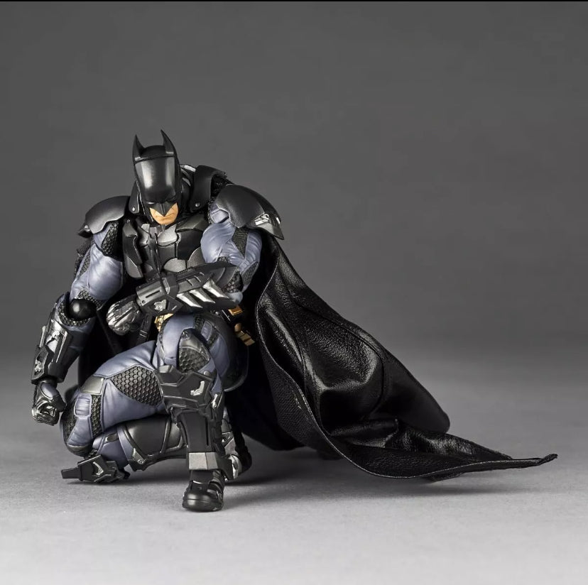Batman Arkham Knight Amazing Yamaguchi Revoltech *with BONUS FACE PLATE by Kaiyodo