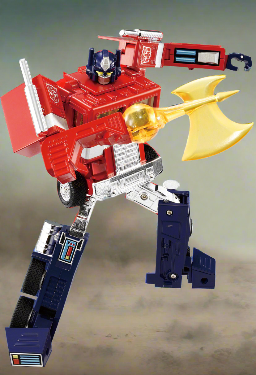 Transformers Masterpiece Missing Link C-01 Optimus Prime With Trailer