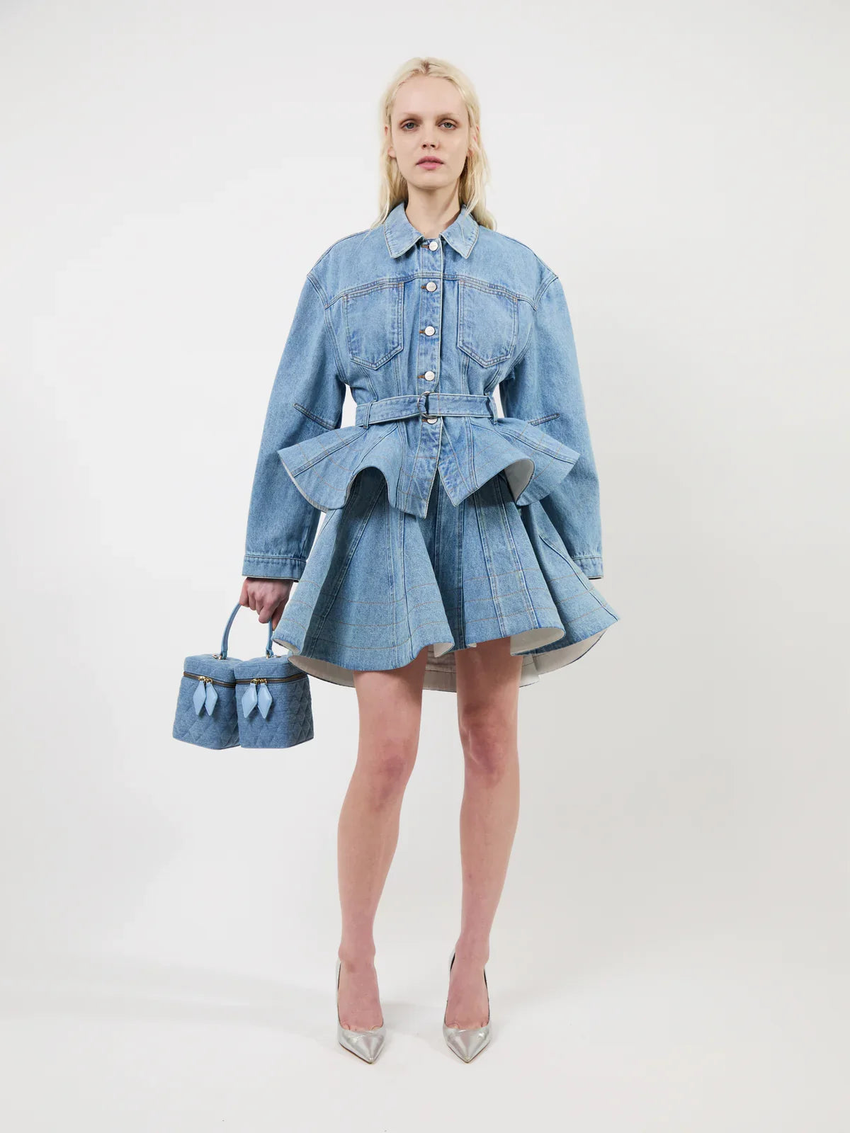 Aknvas Kalle Denim Skirt