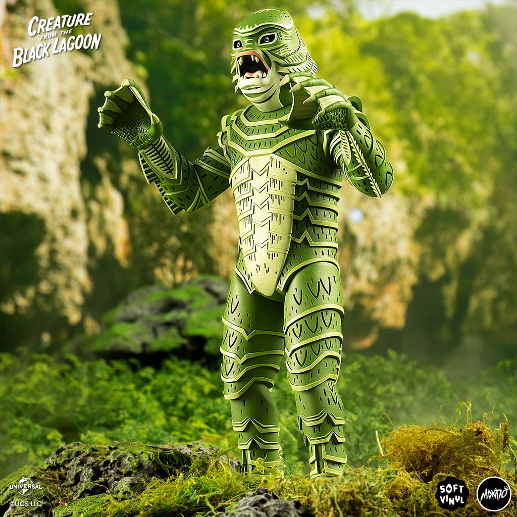 Creature From The Black Lagoon - Vinyl Designer Figure by Attack Peter - Green Timed Edition Variant