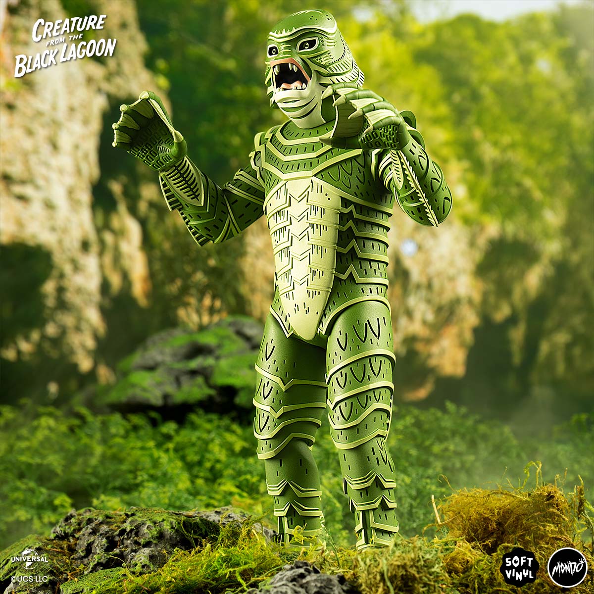 Creature From The Black Lagoon - Vinyl Designer Figure by Attack Peter - Green Timed Edition Variant