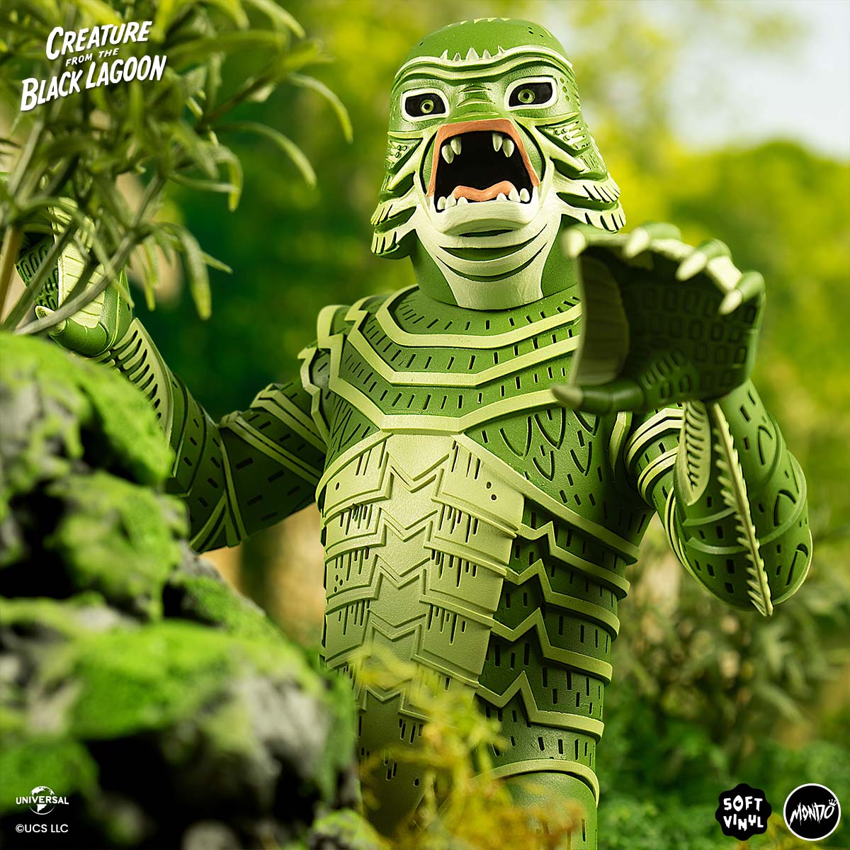 Creature From The Black Lagoon - Vinyl Designer Figure by Attack Peter - Green Timed Edition Variant