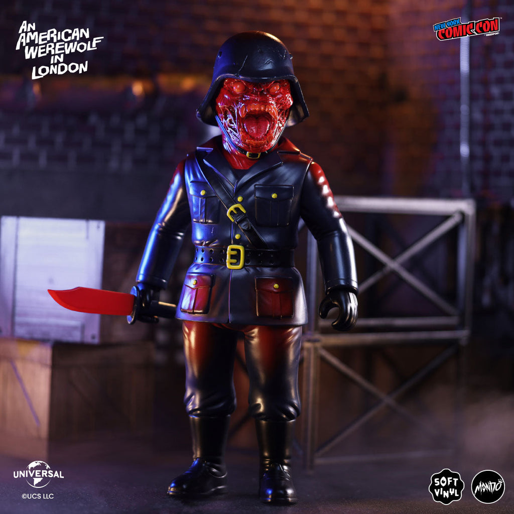 An American Werewolf in London - Nightmare Demon Mutant Soft Vinyl Figure  - Blood Moon Variant
