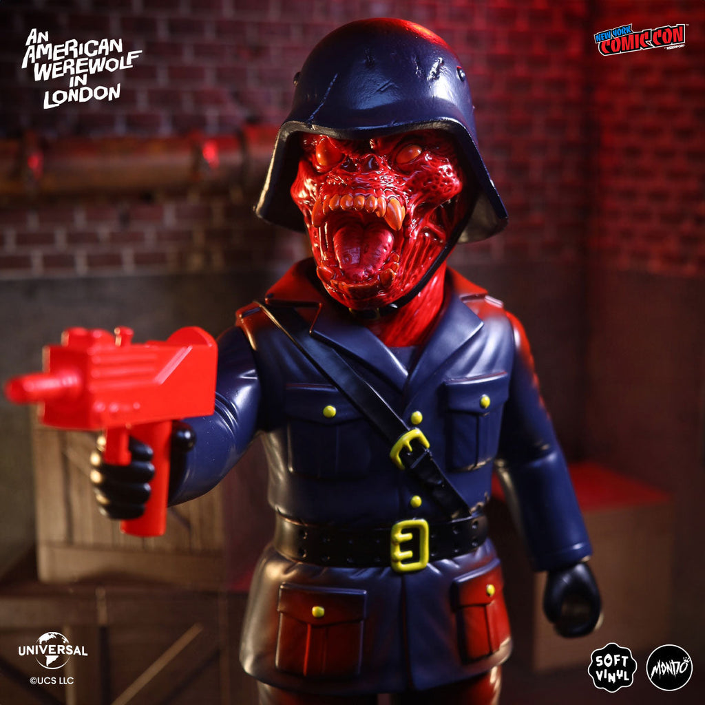 An American Werewolf in London - Nightmare Demon Mutant Soft Vinyl Figure  - Blood Moon Variant