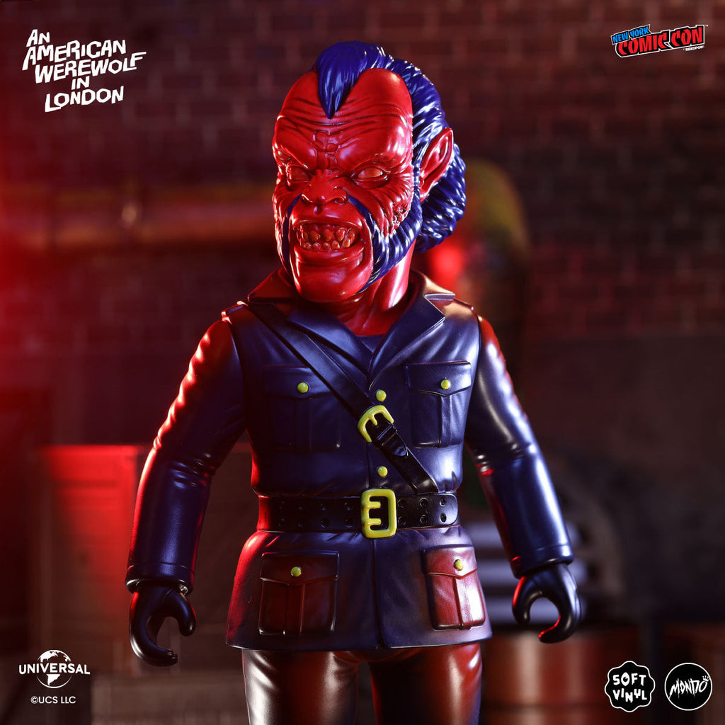 An American Werewolf in London - Nightmare Demon Mutant Soft Vinyl Figure  - Blood Moon Variant