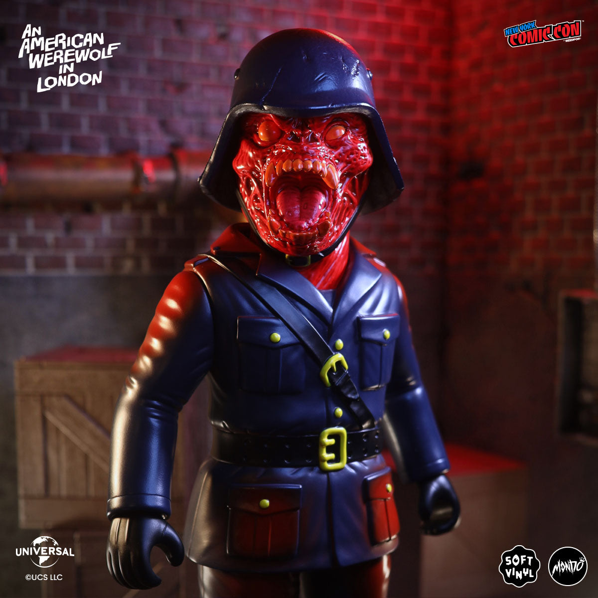 An American Werewolf in London - Nightmare Demon Mutant Soft Vinyl Figure  - Blood Moon Variant