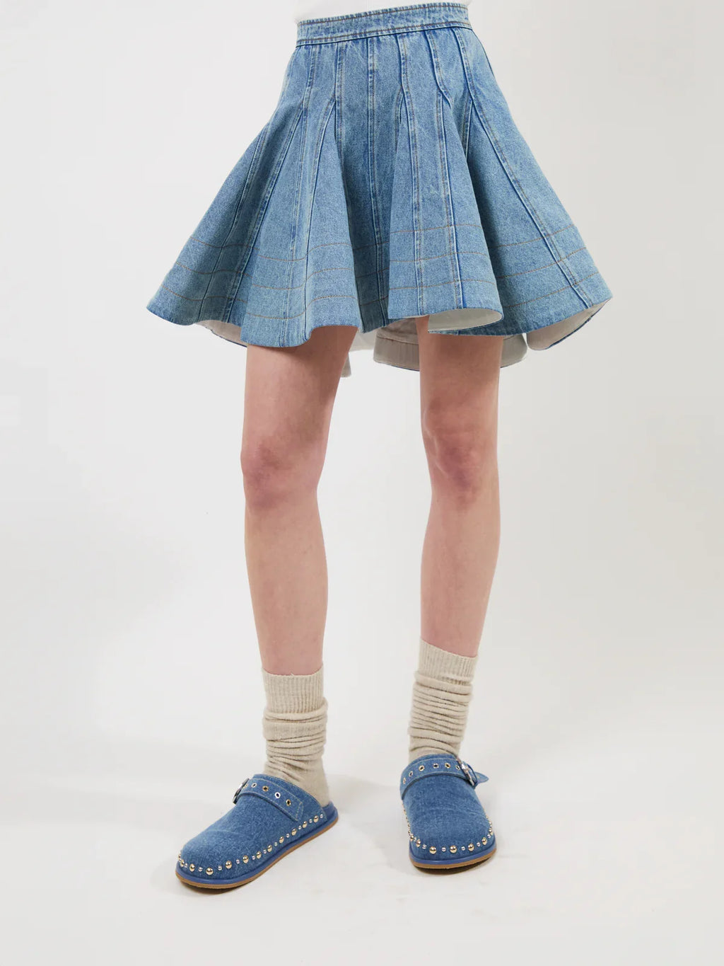 Aknvas Kalle Denim Skirt