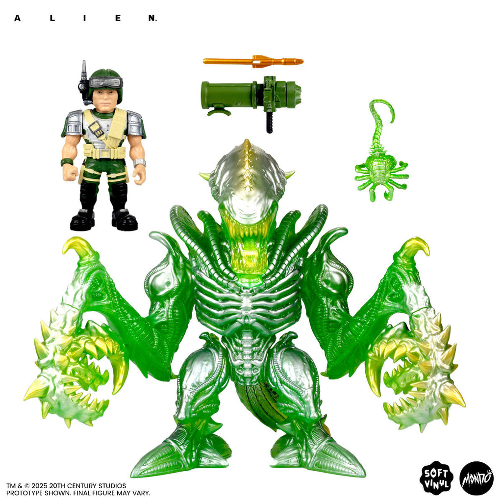 Aliens - Mantis Alien Soft Vinyl Figure - Deluxe Limited Edition - Acid Blood