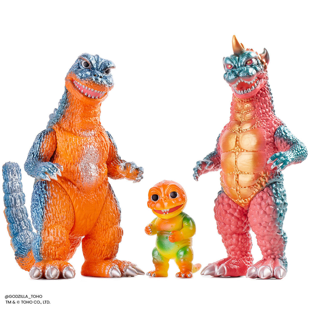 All Monsters Attack Soft Vinyl Figure Set - Tropical Variant