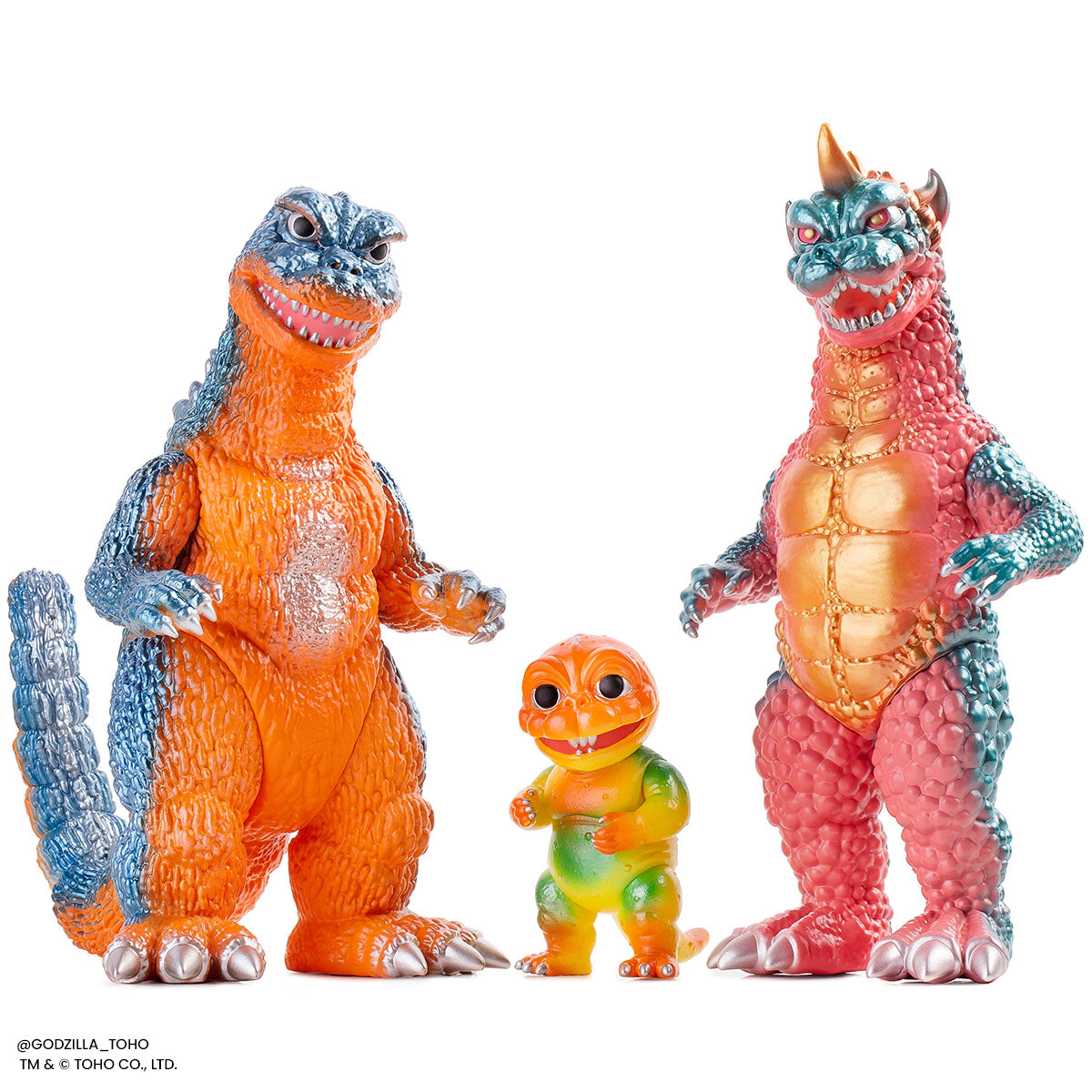 All Monsters Attack Soft Vinyl Figure Set - Tropical Variant