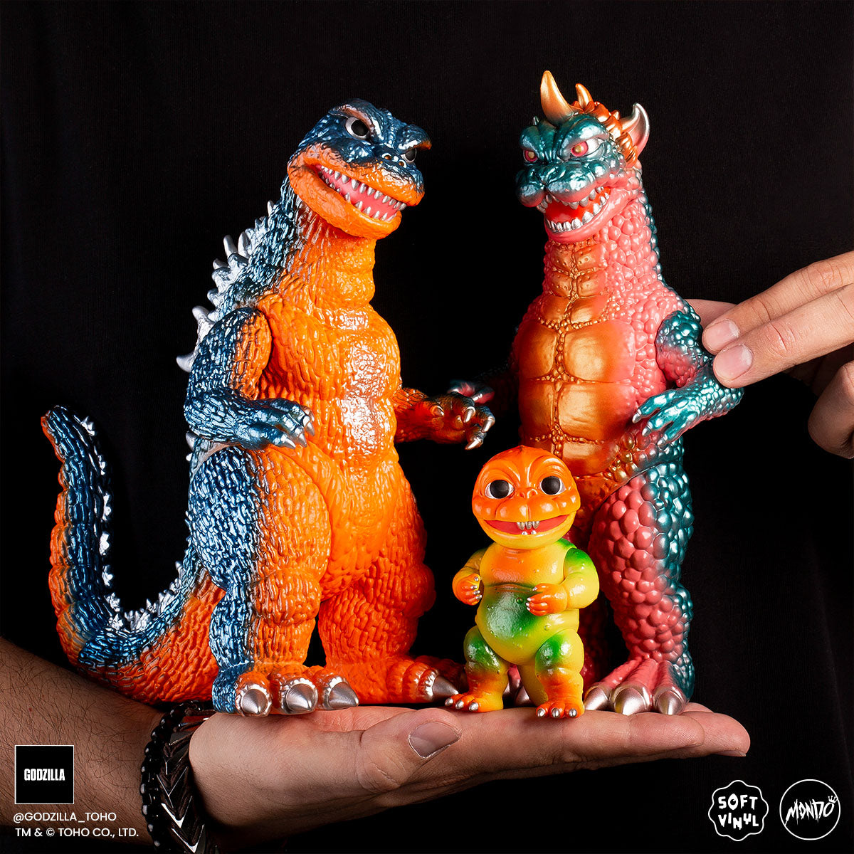 All Monsters Attack Soft Vinyl Figure Set - Tropical Variant
