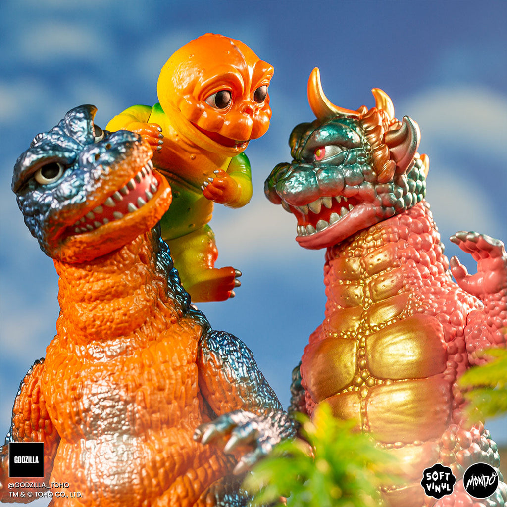 All Monsters Attack Soft Vinyl Figure Set - Tropical Variant