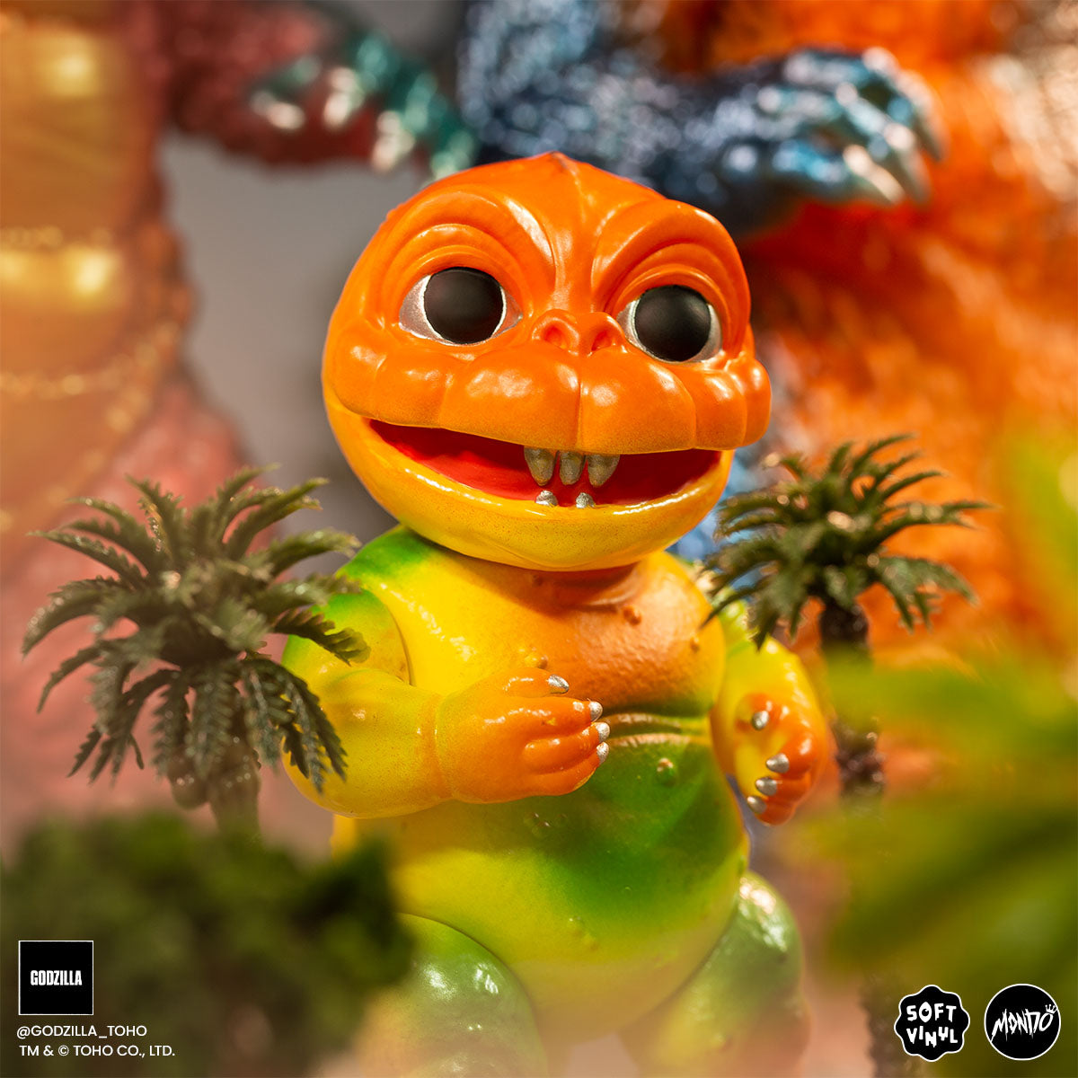 All Monsters Attack Soft Vinyl Figure Set - Tropical Variant