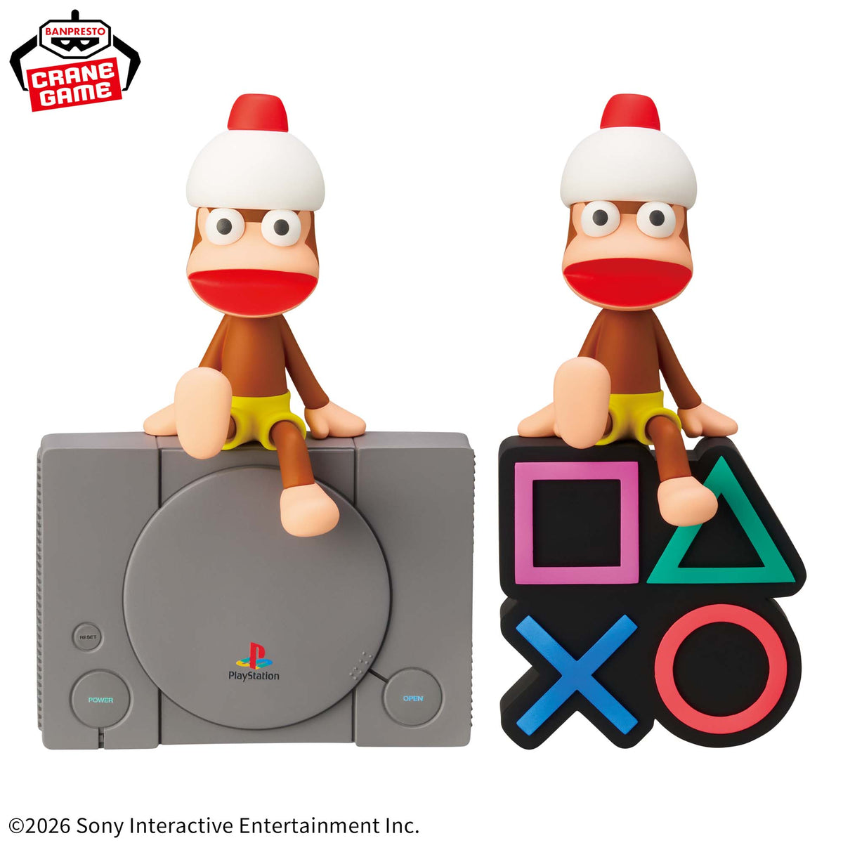 Ape Escape Monitor Top Figure - Pipo Monkey (2 Types)