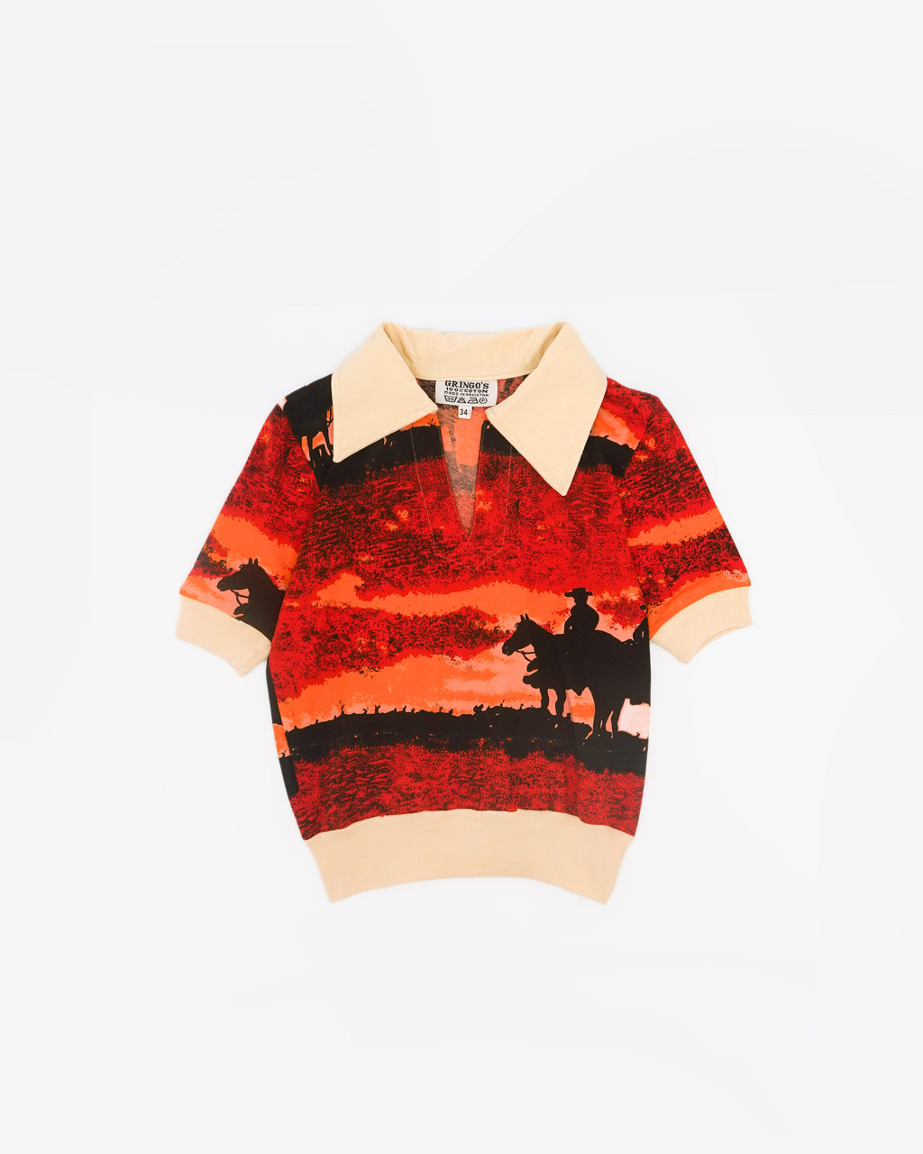 Art Printed Polo SS