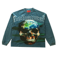 Godspeed Skull Globe Long Sleeve Tee
