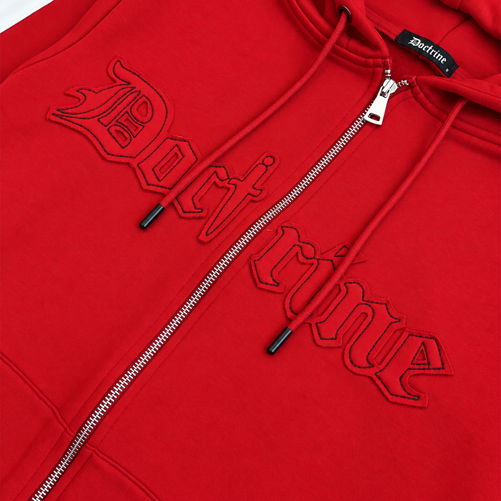 Doctrine Full Zip Signatrue Hoodie