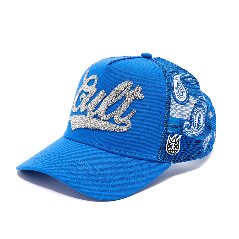 Cult of Individuality Paisley Shimuchan Logo Mesh Back Trucker Hat