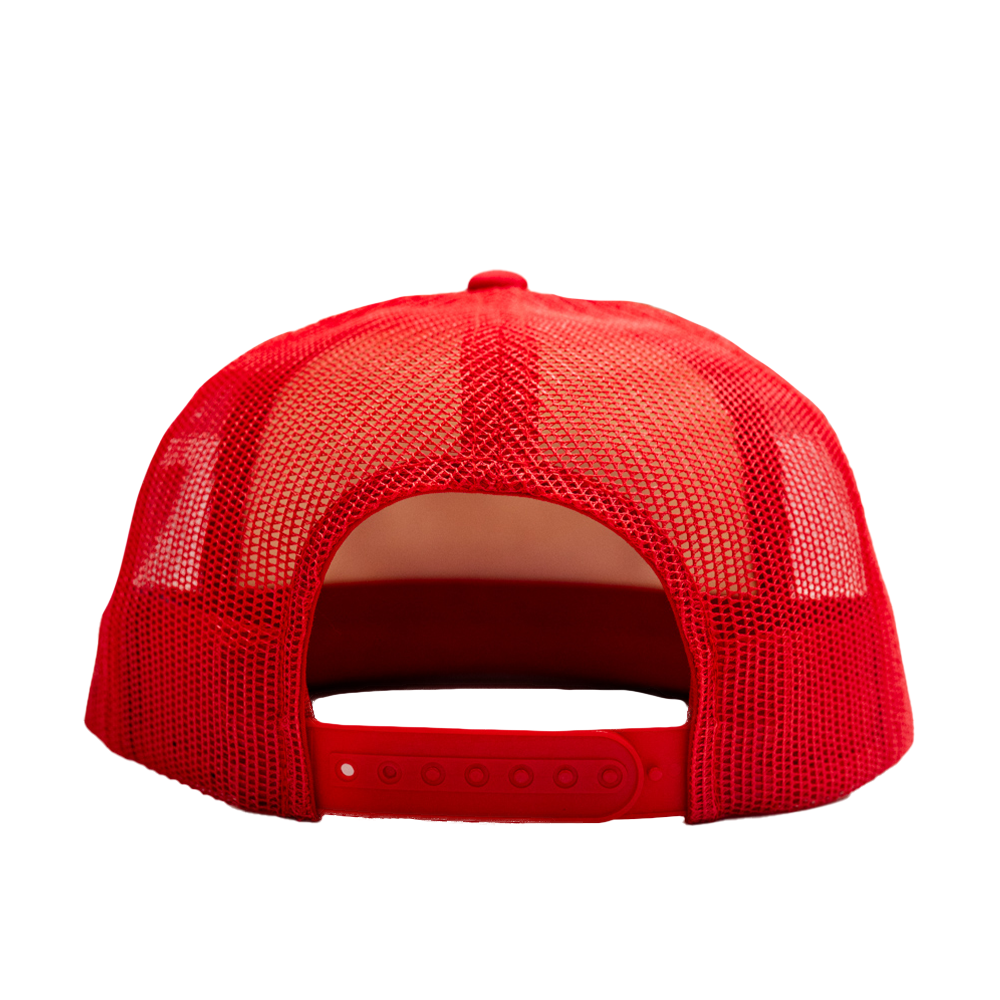 Everyone Is Gifted Hat White Red
