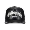 Godspeed GS Forever Premium Leather Trucker Hat 'Black'