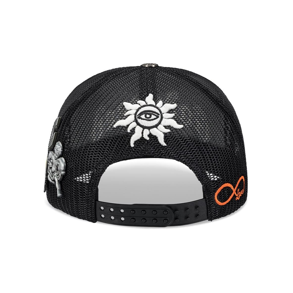 Godspeed GS Forever Premium Leather Trucker Hat 'Black'